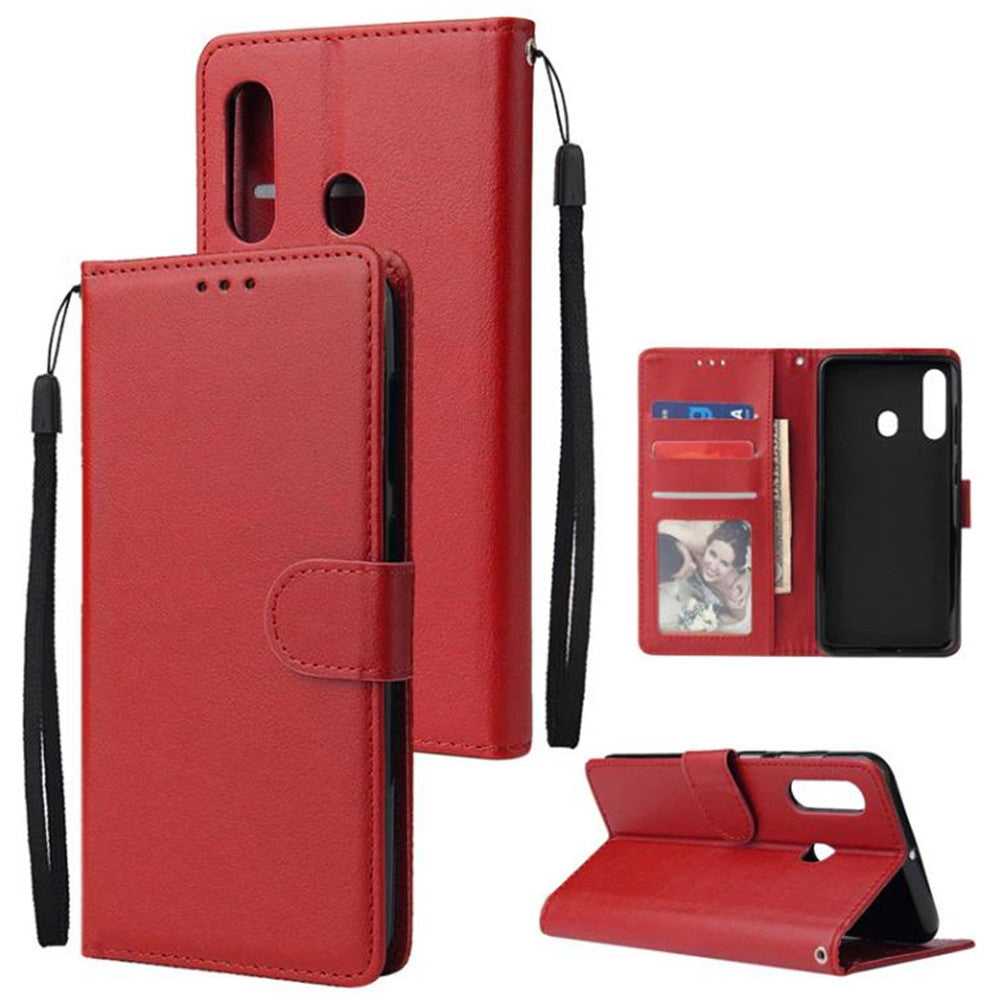 Leather Folio Wallet Case for Samsung Galaxy A10e / A20e Leather Folio Wallet Case for Samsung Galaxy A10e / A20e